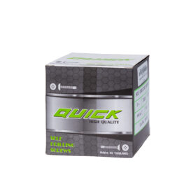 ตะปูเกลียวปล่อย QUICK 8 x 2 (ปลายสว่าน) ( 500 ตัว )